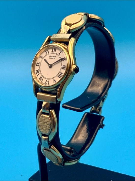 SEIKO 1400-0029 Women’s Vintage Wristwatch Speidel Bracelet Working New Battery main image 8